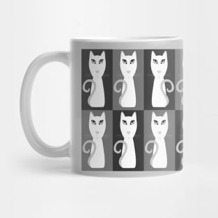 CATS WITH QUESTION MARK TAILS Mug